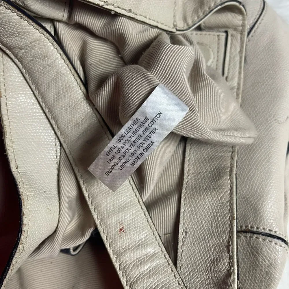 Talbots leather beige